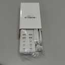 USB C Charger,10 Ports USB Charger Station with 6 Ports USB-C Charging Hub, Desktop 50W Multi Port Charging Compatible with iPhone 12/13/14/15/16/Samsung S22/S23/S24/Tablet/Watch/Headphones (10 port 6 USB C-white)