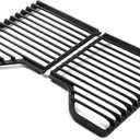W10594440 Burner Grates Stove Replacement Parts for Whirlpool Gas Stove Range Grate Whirlpool Amana Ikea WCG55US0HS WCG55US0HS00 30 4 Burner Kit Wetstone Grate Cast Iron Cooktop Surface Grates 2 Pcs