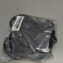 24 Pack Heavy Duty S Hooks, Non Slip Rubber Coated, 7mm Thick Metal Black S Hooks for Hanging Plants, Closet, Bird Feeders, Kitchen, Large Objects, Tools, Bikes