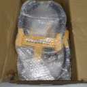 Universal Wheel Lock,2 Pack Heavy Duty Trailer Lock,Security Anti Theft Wheel Lock,Adjustable Max 11.4" Tire Width for Trailer Boot,Car Boot,Golf Cart,RV,Boat with 6 Keys Alike(Black-Yellow)