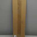 HVAC Premium 6'' x 30'' [Duct Opening] Flat Stamped Steel Return Air Grille - Sidewall and Ceiling - HVAC Vent Duct Cover - White [Outer Dimensions: 7.75''w X 31.75''h]