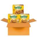 belVita Soft Baked Breakfast Bars Variety Pack, Banana Bread and Oats & Chocolate, 3 Boxes of 5 Packs (1 Biscuit Per Pack) (EXP 06/06/26)