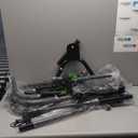 Volleyball Rebounder Net Lacrosse Rebounder Bounce Back Equipment with 5 Adjustable Rebound Angles Ground Stakes Neon Strap for Lacrosse Training and Volley Ball Practice