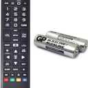 AKB74475401 Replacement for LG Remote Control for Smart TV 49UF6430 43UF6400 49UF6490 49UF6400 43UF6430 43LF5900 55UF6450 49UF6900 49LF5900 32LF595B 24LF4820 65UF6450 with GP Alkaline 2 pcs Batteries