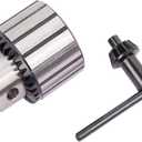 HFS(R) Drill Chuck with Key JT33 Taper Mount 3-Jaw for Lathes Drilling Machine 1/32"-1/2"(1-13mm)