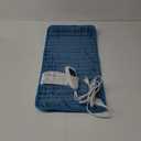 Electric Heating Pads,Heating Pad for Back,Shoulder,Hot Pad for Neck and Arms,Abdomen,Legs,Knee,Moist Heated Pad for Women Men,Auto Shut Off(Blue, 12''×24'')