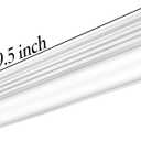 FAITHSAIL Dimmable 4FT LED Wraparound Light, Selectable 3 Color Temperature 3000K/4000K/5000K CCT 50W 5500LM 4 Foot Kitchen LED Light Fixture, Flush Mount 48 Inch Ceiling Lighting Fixture, 1 Pack