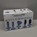 BaBylissPRO StyleSwitch Ionic Multi-Styler, Air Styler and Hair Dryer, Lightweight Hot Air Brush with 5 Attachments, Automatic Dual Voltage