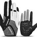 INBIKE Cycling Gloves for Men/Women Bike Gloves with Touchscreen-Padded Anti-Slip Mountain Biking MTB Bicycle Gloves for Cycling/Workout/Gym/Outdoor, Large