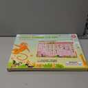 Euclidean Cube Weekly Planner for Kids - Magnetic Behavior Board Calendar with 237 Magnets, Storage Box, Easels, Hooks, Cord & Pen - Daily Routine and Chore Chart - Visual Schedule for Kids 3+ (Animal Theme)