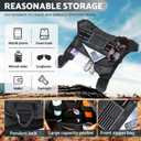 Muserise Sports Chest Bag For Men Women, Water Resistant Lightweight Front Chest Pack, Running Vest Bag With Built-In Phone Holder & Extra Storage For Workouts, Running, Cycling (Camo)