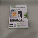 Atogou Smart Food Kitchen Scale with Nutrition Calculator, Color Display & Free App, Precise Portion Control, Calorie & Macro Tracking for Weight Loss & Meal Prep Grey