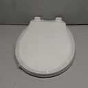 Toilet Seat with Toddler Seat, Potty Training Toilet Seat Round 2 in 1 Soft Close Quiet No Slapping, Magnetic Absorption, Easy to Install and Clean,White