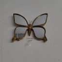 Decorative Bug Insects Animals Beetle Mirrors - Gold Resin Butterfly Glass Wall Decor, Perfect for Victorian and European Themed Homes