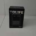 ToLife Dehumidifier for Home 95 OZ Water Tank, 1000 sq.ft Dehumidifiers for Basement Bedroom Bathroom with Auto Shut Off 7 Colors LED Light, Grey