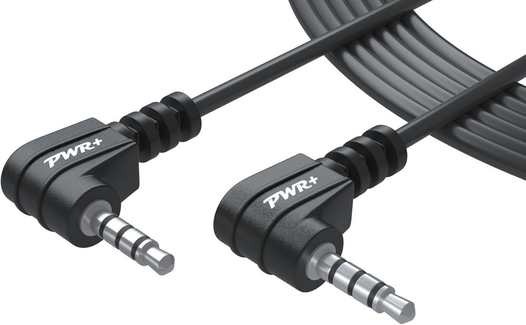 Philips 12 Ft Extra Long 3.5mm AV-Cable for Dual-Screen, Portable DVD Player