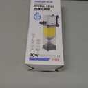 Aquarium Filter 10W for 10-40 Gallon, Internal System with Quiet 700L/h Pump, Submersible Aquarium Filter for Turtles, 10 Gallon Fish Tank Filter, Filtro para Pecera, Clean Water Setup