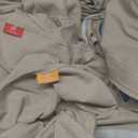 Set of 3-Piece Sofa Cushions, 2-Piece Sofa Armrest, 1-Piece Sofa Bed and 1-Piece Bottom Base, Light Beige Covers