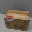 shinic Small Space Heater, 500W Portable Electric PTC Ceramic Heater with Fast Heating, Overheat Protection, Safe and Quiet Personal Heater for Indoor Use, Desk Home Office Bedroom,Black,2 Pack