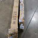 Twin Size Loft Bed with Desk and Closet Rod for Kids,Heavy Duty Loft Bed Frame with Safety Guardrail, Loft Metal Bunk Bed Twin Size, Space-Saving, Noise Free,Black