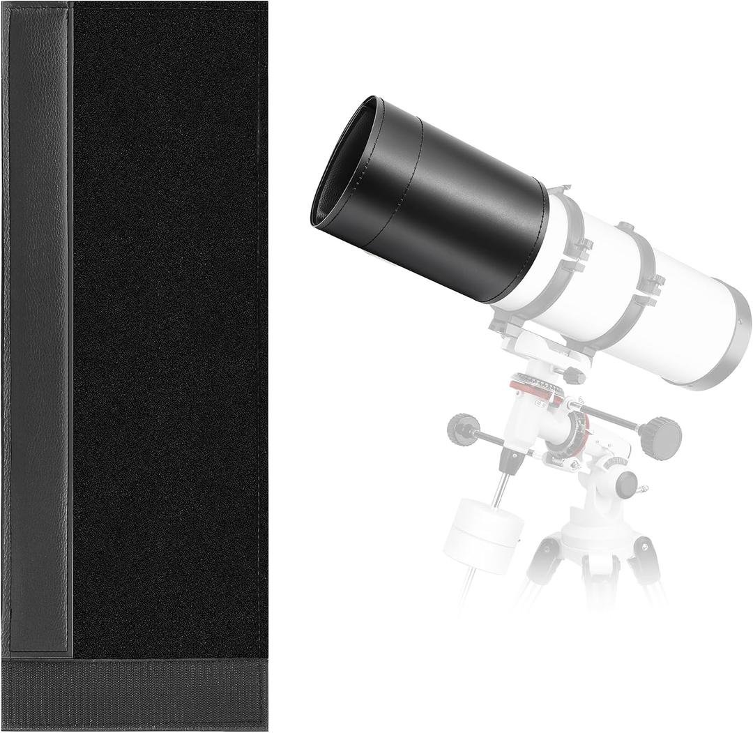 Astromania Flexible Dew Shield for Telescope Front Outer Diameter from 123mm - 142mm Diameter - Keep Dew Away and Gives You Clear observing for the Entire Night