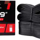 BWSHLF 29 Inch Bike Tube (2 Pack), Mountain Bike Inner Tube, MTB Bicycle Replacement Fit 1.75-2.3, Schrader 35mm