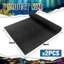 48x24 Inch Aquarium Leveling Mat - Neoprene Non-Slip Shockproof Fish Tank Pad, 0.2" Thick Waterproof Tank Base Cushion for Uneven Surfaces, Cut-to-Size Floor & Desktop Protector