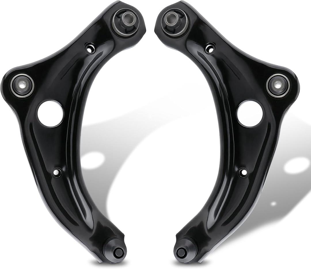 2Pcs Lower Control Arm Front Right Left Side Control Arm Compatible with Nissan Kicks 2018-2024 Compatible with Versa 2020-2024 54500-5RL1B 54501-5RL1B