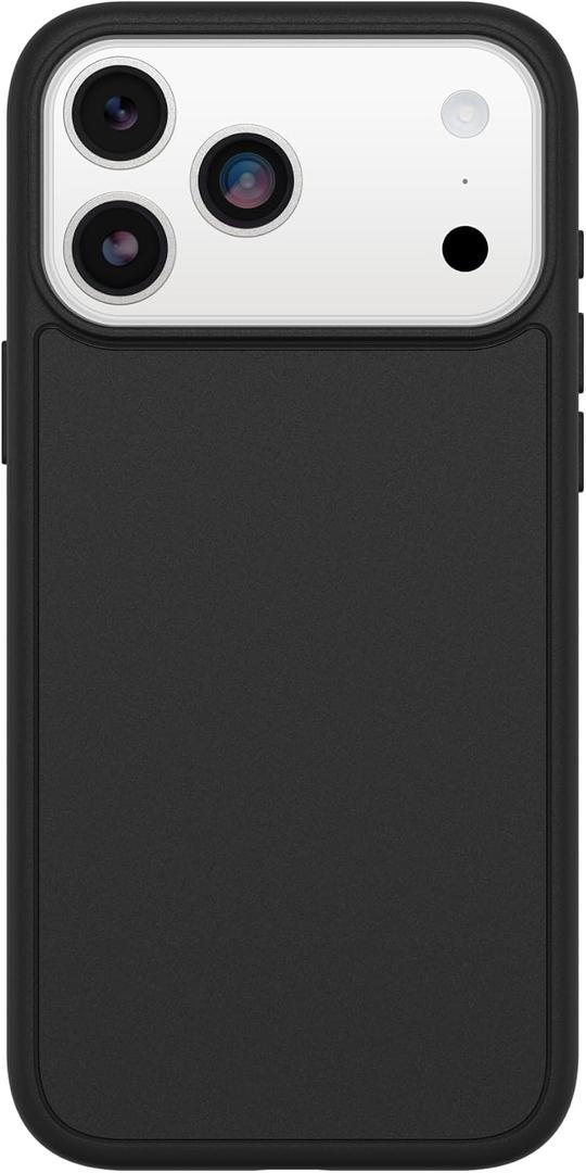 OtterBox iPhone 17 Pro Max Symmetry Series Case - Black - Ultra-Thin, Sleek Silicone iPhone Case