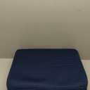 MABOZOO Extra Thick Chair Cushions, Office Chair Booster Seat Cushion to Raise Seat Height for Pain Relief,18 x 16 x 6 inch Non Slip Memory Foam Thick Cushion with Carry HandleNavy Blue