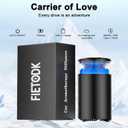 Smart Car Air Fresheners, Ambient Light & Mist Fragrance, Auto On/Off Car Air Freshener Diffuser, Adjustable Intensity, Premium Scents Refill, Lasts 1000 Times, Built-in Battery, Fanaticism