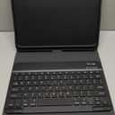 CHESONA Keyboard Case for iPad (A16) 11th/10th Generation (2025/2022), Detachable Wireless Keyboard, Stand Folio Keyboard Cover with Pencil Holder, Thin & Light (Black)