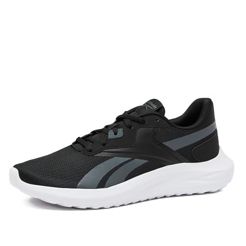 Reebok Energen Lux Gym Shoes for Men, Lightweight Athletic Mens Sneakers, Black/Pure Grey/White, 10