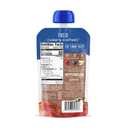 Happy Baby Organics Stage 2 Baby Food Pouches, Gluten Free, Vegan & Healthy Snack, Clearly Crafted Oat & Fruit Puree, Apples, Blueberries & Oats, 4 Ounces (Pack of 16) (EXP 04/30/26)