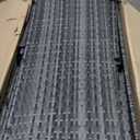 KEIKI 6-Piece Outdoor Patio Furniture Set, Rattan Patio Conversation Set with 2-Seater Sofa, 2 Single Sofa, 2 Ottomans, Coffee Table, PE Wicker Sofa Set, for Garden, Backyard, Lawn, Deck, Dark Gray