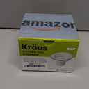 Kraus Kitchen Sink Strainer for 3.5-Inch Drain Openings in White, PST1-WH