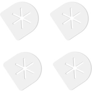 4PCS FlexPort Replacement Parts for Perky-Pet Squirrel-Be-Gone Max Bird Feeder, 1MM Thick