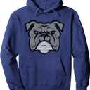 Funny Cool Bulldog Dog lover Gifts Idea Pullover Hoodie, S