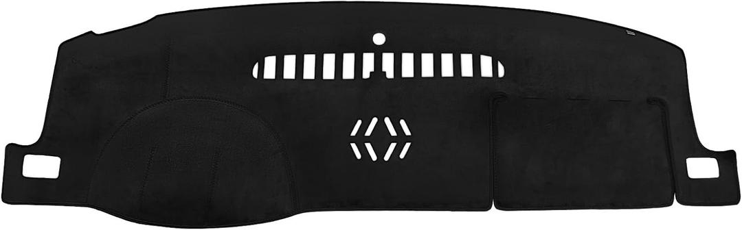 JOYTUTUS Dash Dashboard Cover Mat Compatible with 2007-2013 Silverado 1500/Sierra & 2007-2014 Chevy Avalanche Tahoe Suburban & GMC Yukon, Interior Dash Board Covers Dashmat for Car Trucks