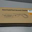 KimPump Cordless Pool Vacuum Cleaner with 4 Filter Bags Up to 20.5 GPM