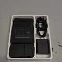 Foldable Wireless Charger for Google Pixel Watch 3/2, 3 in 1 Fast Charging Station Stand for Pixel 10 Pro XL/10 Pro/9/8/7 Pro/8a/8/7/6 Pro and Buds (Not for Pixel Watch 4/1) with QC Adapter (Black)