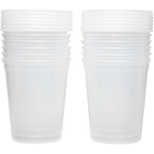 Healthy Packers Food Storage Containers with Lids (32 oz - 12 Pack) - Freezer Containers - Deli Quart Cups - Soup Containers | Microwave, Dishwasher and Freezer Safe