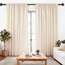 KAMANINA Curtain Rods for Windows 48 to 84 Inches, Black Curtain Rod 32 to 86 Inches (2.6-7.1ft), 7/8 Inch Decorative Drapery Rod with Round Finials