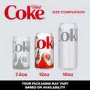 3 x Diet Coke Soda Soft Drinks, 12 fl oz Fridge Pack Cans, 12 Pack - Cola Flavored Diet Soda Soft Drinks