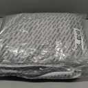 Subrtex Cover for Mattress Topper Queen Size 2 Inch (Only Cover) Mattress Topper Protector Bedding Removable Encasement with Zipper Closure (Gray)