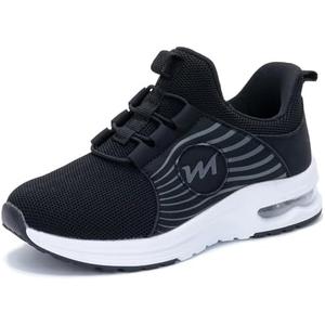 PERSOUL Kids Air Running Shoes Boys Girls Slip On Tennis Athletic Sneakers Breathable Lightweight Walking School Jogging Non Slip Footwear
, Size 5