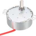 uxcell Synchronous Gear Motor AC 12V 2.5-3RPM 50-60Hz Electric Motor CCW/CW 4W for Electric Fan