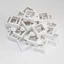 PIAOLGYI Mount for Govee LED Lights, Non-Pro Version - Outdoor LED Light Mounting Brackets (Model H705) (24) (White)