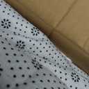 Puremy 8x10 Area Rugs for Living Room, Fluffy Shag Rugs for Bedroom, Non-Slip Indoor Carpet for Kids Room, Nursery, Home Decor, Geometric, Dark Grey/White