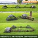 Tent Pop Up Cat Tent, Portable Lightweight Cat Playpen with 3 Holes, Indoor Outdoor Pet Enclosure w/Carry Bag, Foldable Interactive Cat Play House for Cats KittensPatented